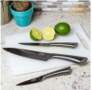 Thyme & Table Non-Stick Coated High Carbon Stainless Steel Carbon Chef's Knives, 3 Piece Set