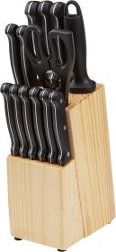 14-Piece High Carbon Stainless Steel Kitchen Knife Set 14-Piece High Carbon Stainless Steel Kitchen Knife Set