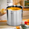 SOGA 21L Top Grade Thick Stainless Steel Stock Pot 18/10