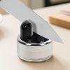 Hands Free Knife Sharpener with Suction Base Multi-Angle Pocket knives sharpene & Kitchen Knife Sharpener with Suction Base For All Knives: Chef's