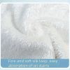 5pcs Of 10 Non-stick Rags, Kitchen Scouring Pads, Bamboo Fiber Brush Dishes, Household Cleaning Wipes, Bamboo Fiber Dishcloths